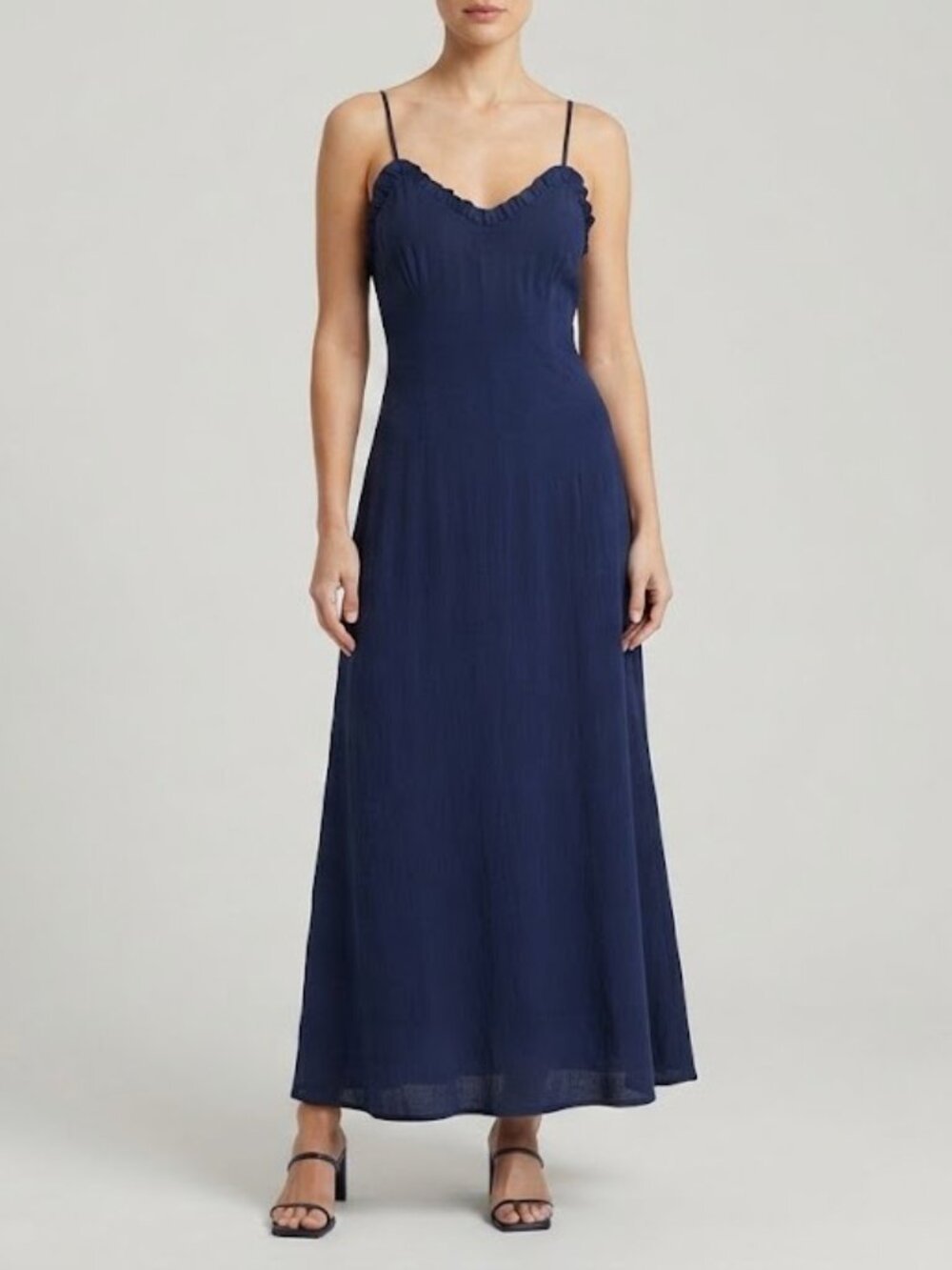 Navy Maxi Formal Dress